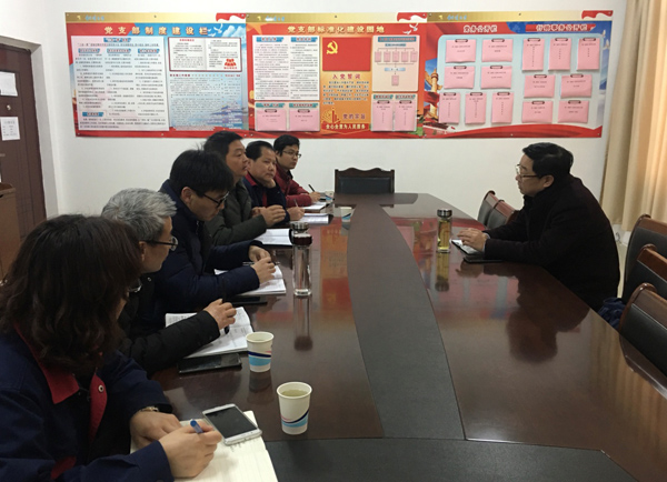 ky开元官网在线党委书记王伍升到第二建筑工程事业部调研 