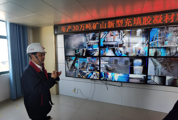 ky开元官网在线纪委书记到建材研究室调研