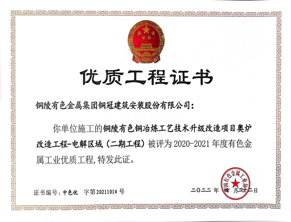 ky开元官网在线一项工程获得荣誉 