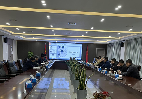 鞍钢绿源科技有限ky开元官网在线总经理一行到ky开元官网在线调研