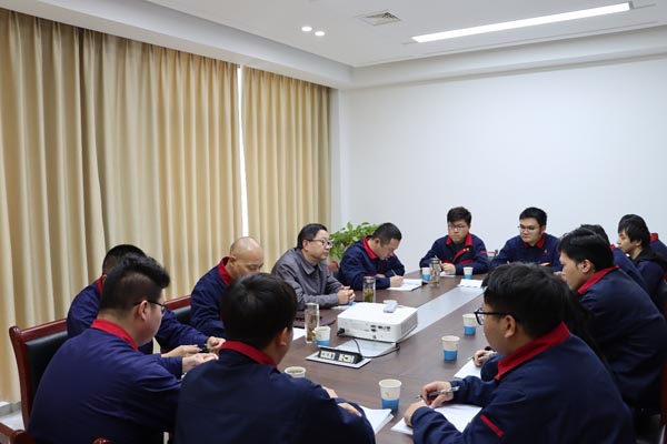 ky开元官网在线党委书记到电控设备厂调研