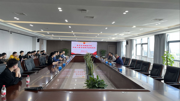铜陵学院机械工程学院院长一行到ky开元官网在线参观交流