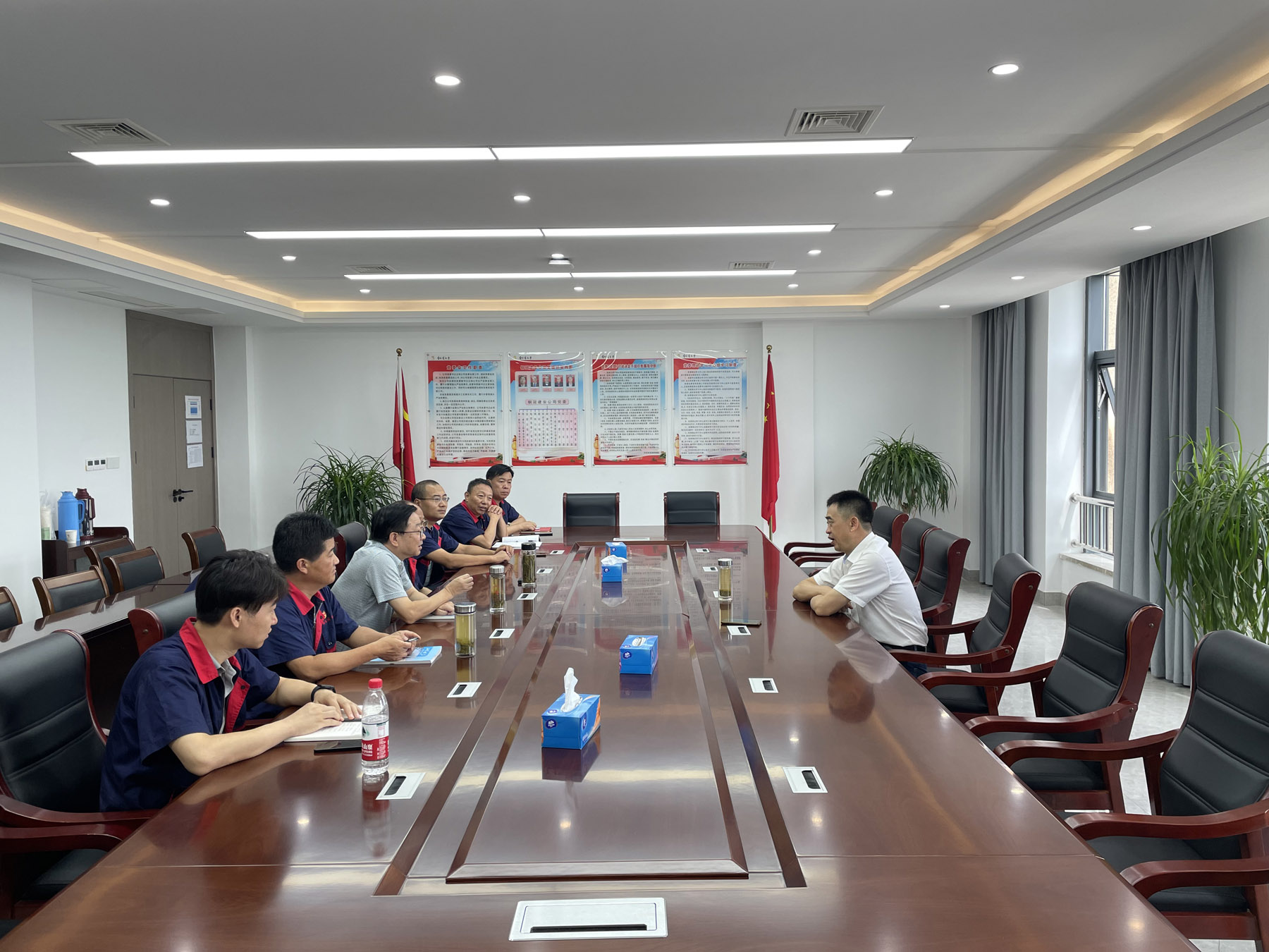 集团ky开元官网在线党委委员、总工程师周俊到ky开元官网在线调研 