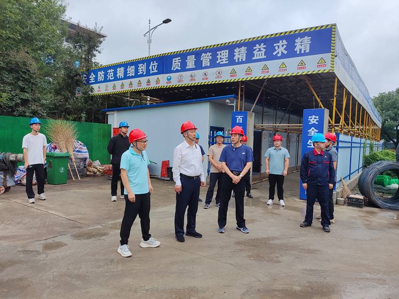 集团ky开元官网在线总经理到合肥铜箔项目调研