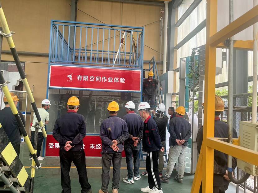 钢构ky开元官网在线组织新入职员工开展安全培训