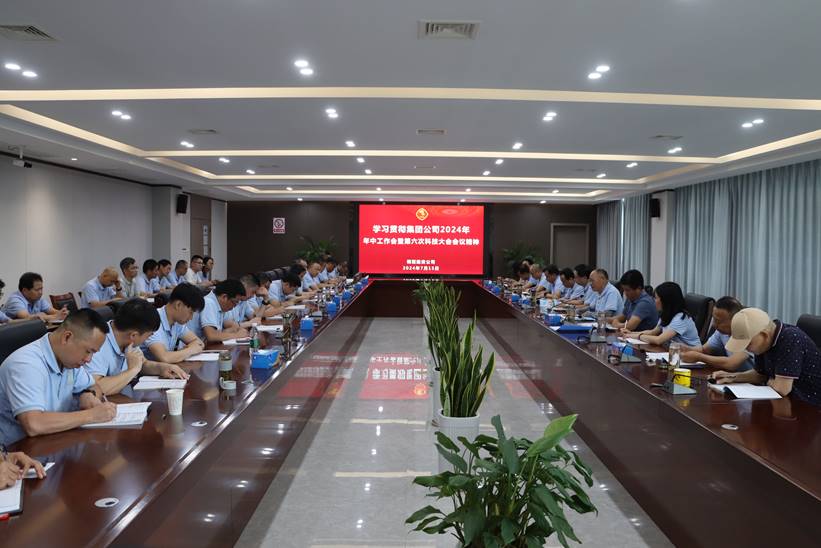 ky开元官网在线传达贯彻集团ky开元官网在线2024年年中工作会暨第六次科技大会精神