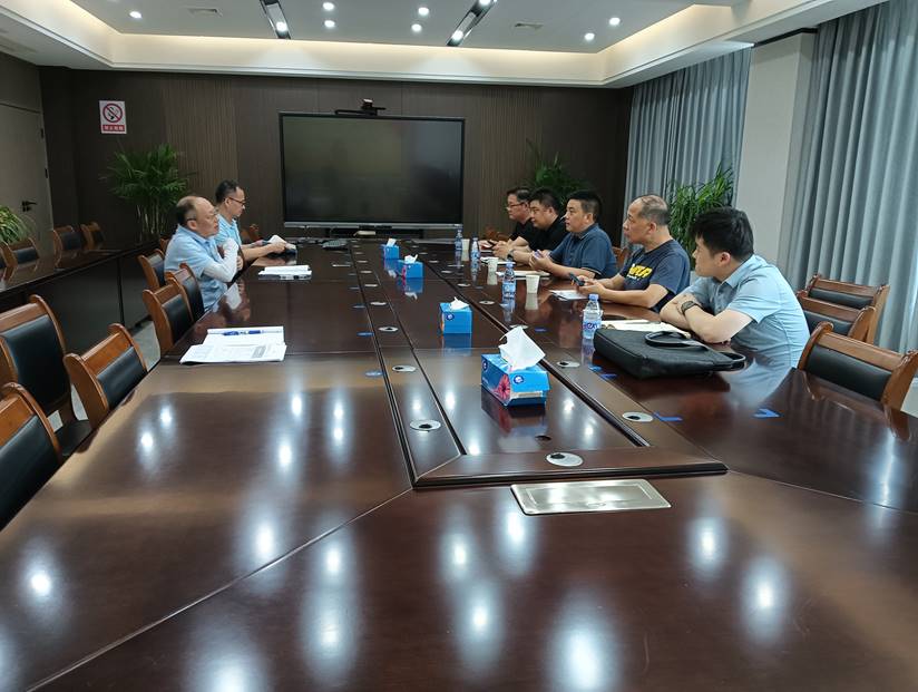 市政府副秘书长到ky开元官网在线调研