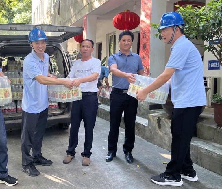蒋科宏到商品混凝土ky开元官网在线开展高温慰问