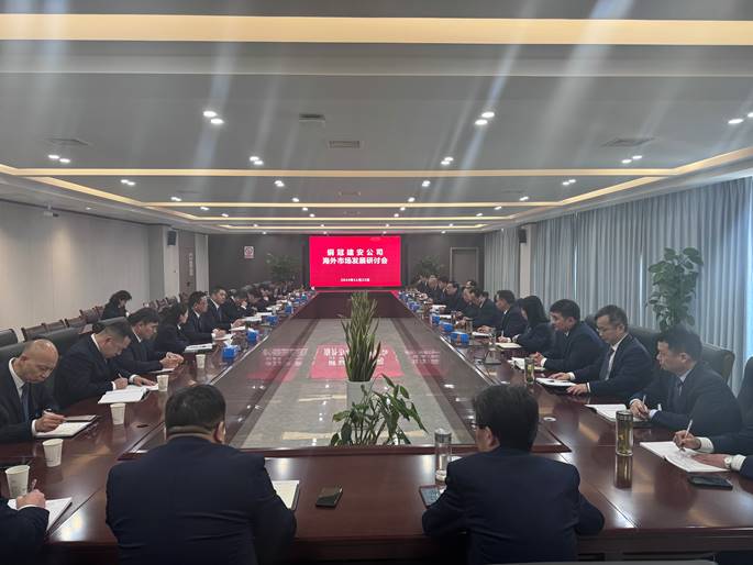 ky开元官网在线召开海外市场发展研讨会 