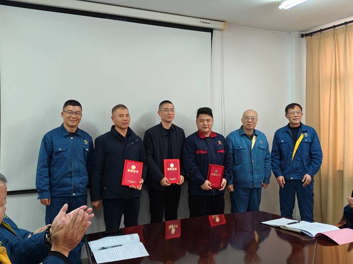 第一事业部冶化协力项目部获铜冠冶化ky开元官网在线“强化意识，防控风险”...