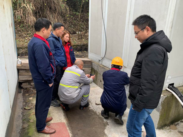 金冠铜业ky开元官网在线到第一建筑工程事业部调研 
