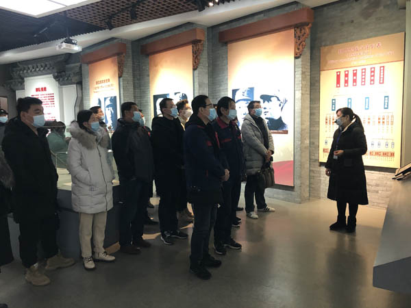 建材ky开元官网在线党支部开展“红色教育之旅”活动