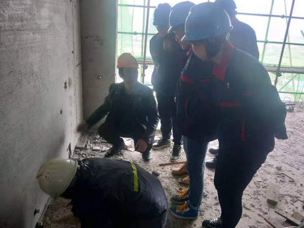 ky开元官网在线组织参观学习铜冠书香苑一期项目