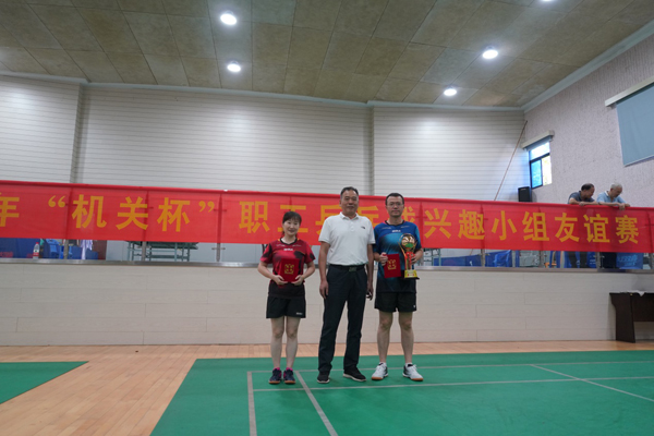ky开元官网在线获集团ky开元官网在线职工乒乓球比赛双冠军