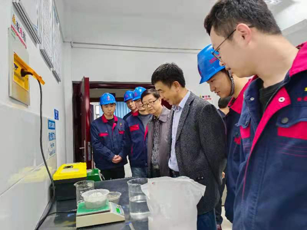集团ky开元官网在线总工程师到建材ky开元官网在线调研