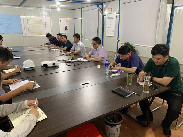 ky开元官网在线副总经理到江西鑫科环保项目调研