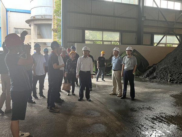 省生态环境厅到建材ky开元官网在线视察