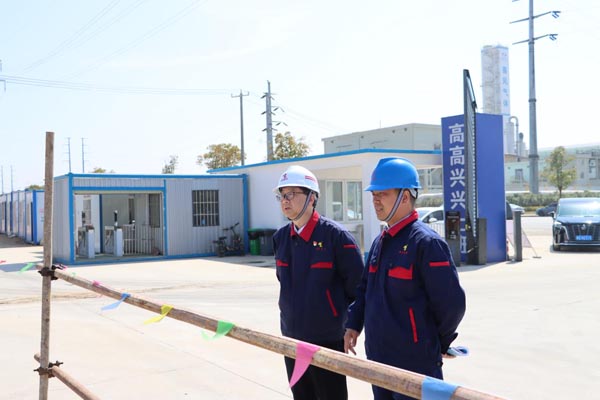ky开元官网在线党委书记到铜基新材料项目调研