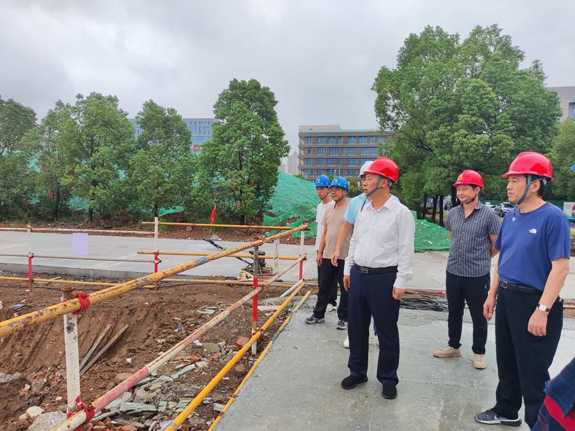 集团ky开元官网在线总经理到合肥铜箔项目调研
